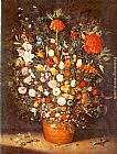 Jan the elder Brueghel Bouquet painting